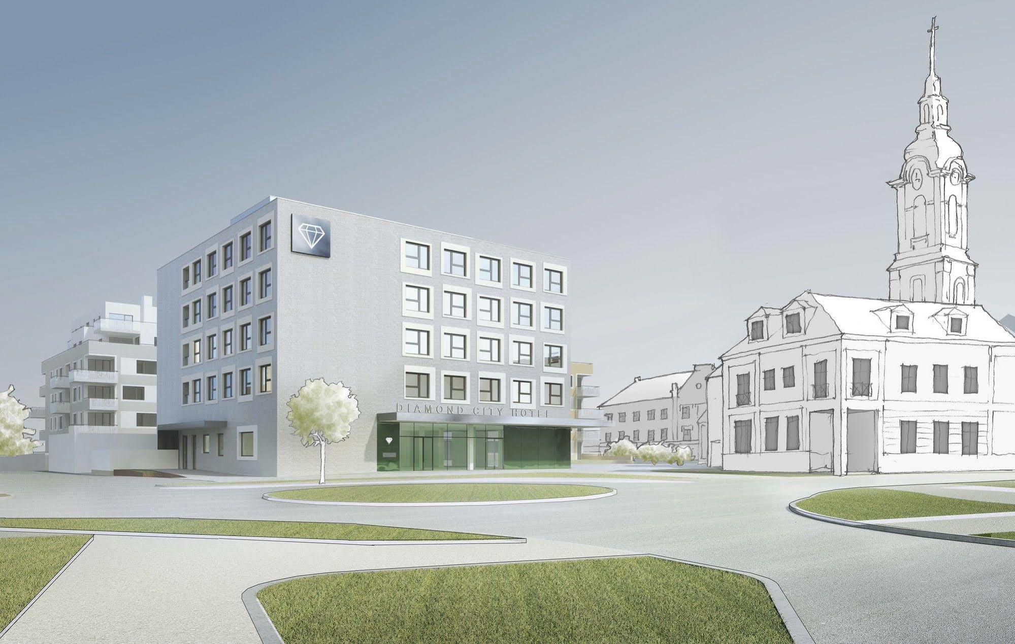 ไดมอนด์ ซิตี้ โฮเทล ทูลน์ Hotel Tulln An Der Donau ภายนอก รูปภาพ